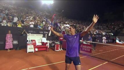 Sebastián Báez 2 x 0 Mariano Navone | melhores momentos | final Rio Open 2024