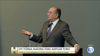 STF forma maioria para ampliar foro privilegiado; entenda