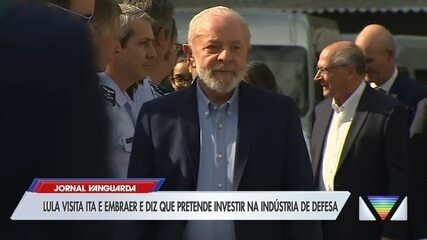 Lula visita ITA e Embraer e diz que pretende investir na indústria de defesa