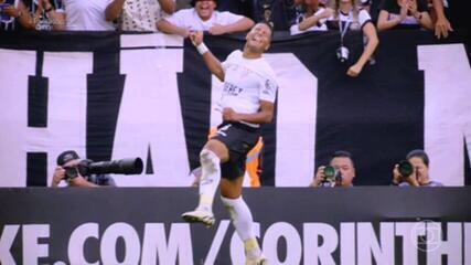 Gol do Fantástico: Wesley, do Corinthians, foi o autor do gol mais bonito do domingo