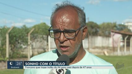 Francana quer trazer troféu da A4 para casa depois de 47 anos