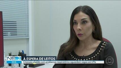 Promotora Helena Capela fala sobre ações do MPPE em relação à falta de leitos de UTIs pediátrica e neonatal