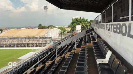 Dê uma volta pelo centenário estádio do União Babarense que foi leiloado