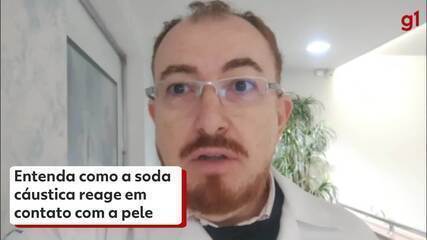 Entenda como a soda cáustica reage em contato com a pele