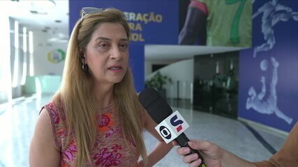 "Chegou ao fim o ciclo do Dudu no Palmeiras", diz Leila Pereira sobre imbróglio em negociação com o Cruzeiro