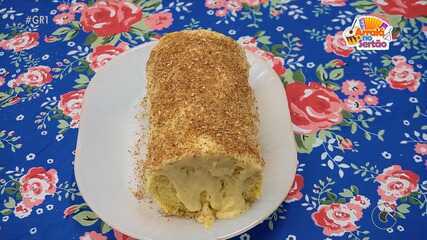 'Rainha do milho': aprenda a preparar a receita de bolo de milho com cobertura de coco