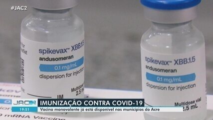 Nova vacina contra Covid-19 chega aos postos de saúde do Acre