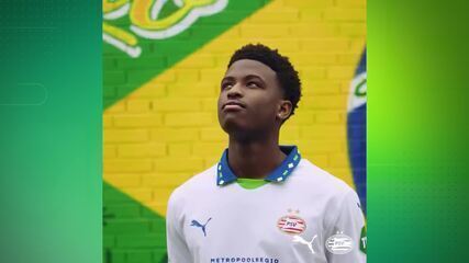 PSV homenageia Brasil com novo uniforme