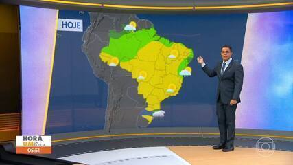 Previsão de chuva e frio no Rio Grande do Sul e Santa Catarina