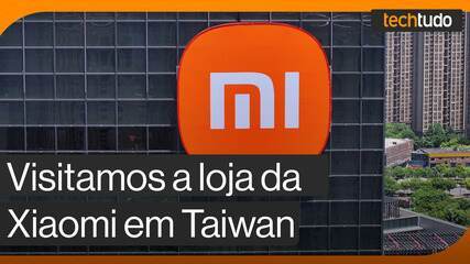 Visitamos a loja da Xiaomi em Taiwan