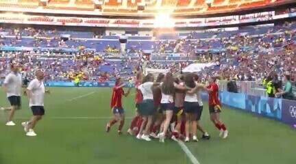 Espanha 2 (4) x (2) 2 Colômbia | Pênaltis | Futebol Feminino| Jogos de Paris 2024