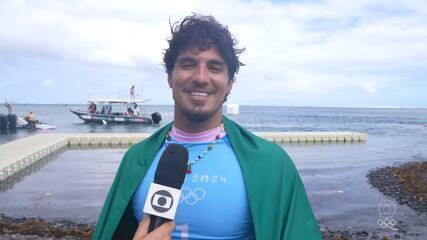 Gabriel Medina conquista a medalha de bronze no surfe