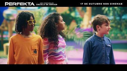 Confira o trailer de 'Perfekta, Uma Aventura da Escola de Gênios', com Romulo Estrela.