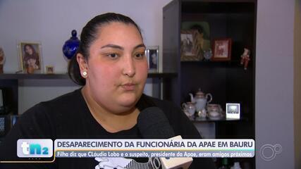 Filha de funcionária da Apae desaparecida diz que presidente suspeito era amigo da família