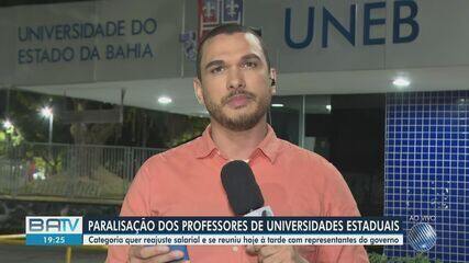 Professores da Uneb e universidades estaduais fazem paralização por reajustes salarial