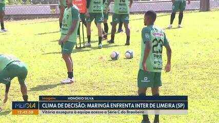 Clima de decisão: Maringá enfrenta a Inter de Limeira (SP)