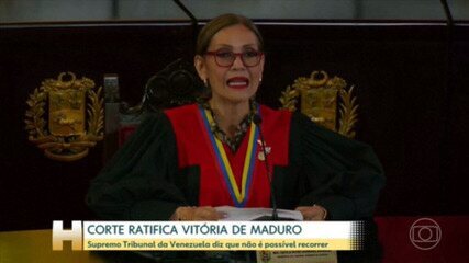 Supremo Tribunal de Justiça da Venezuela ratifica vitória de Maduro nas eleições