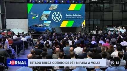 Estado libera crédito de R$ 1 bi para a Volks