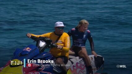 Estreante de 17 anos, Erin Brooks vence etapa feminina em Fiji