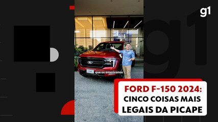 Ford F-150 2024: cinco coisas mais legais da picape