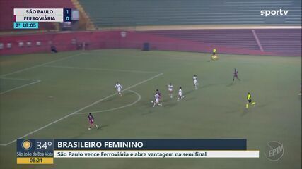 Ferroviária perde para o São Paulo na semifinal do Campeonato Brasileiro Feminino