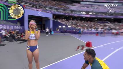 Jerusa leva o ouro nos 200m T11 e Brasil bate o recorde de ouros