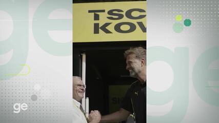 Jurgen Klopp volta ao Borussia Dortmund convidado como técnico em jogo festivo