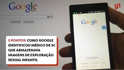 5 pontos: como Google identificou médico que armazenava conteúdo de exploração sexual