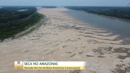 Seca no Amazonas faz prefeitura de Manaus decretar emergência por 180 dias