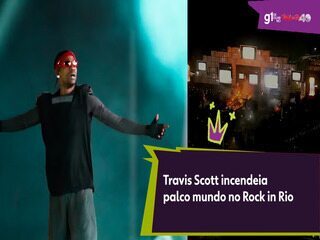 Travis Scott incendeia palco mundo no Rock in Rio