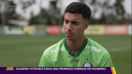 Zagueiro Vitor Reis é mais uma promessa formada no Palmeiras