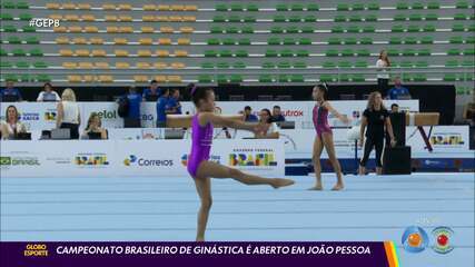 Campeonato Brasileiro de Ginástica é aberto em João Pessoa