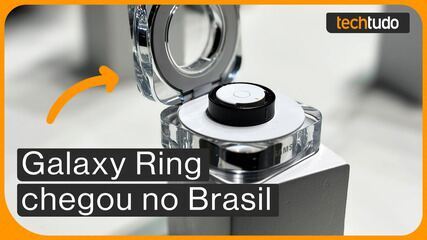 Galaxy Ring da Samsung no Brasil; saiba o que faz o anel inteligente