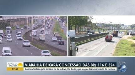 VIABAHIA deixará concessão das BRs 116 e 324