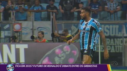 Futuro de Reinaldo é debate entre os torcedores do Grêmio