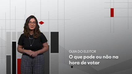 Guia do eleitor: o que pode ou não na hora de votar