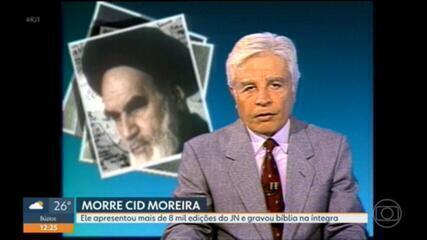 Morre Cid Moreira aos 97 anos no RJ