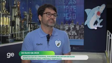 Dono da SAF do Londrina faz balanço do ano, projeta 2025 e quer manter Claudinei