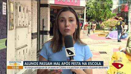 Alunos de escola municipal de Colatina passam mal após festa de Dia das Crainças