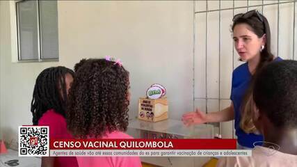 Censo Vacinal Quilombola mapeia saúde de crianças e adolescente do Norte do ES