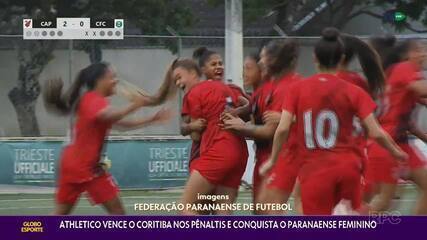 Athletico vence o Coritiba nos pênaltis e conquista o Paranaense Feminino