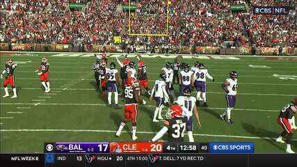 Cleveland Browns 29 x 24 Baltimore Ravens | Melhores momentos | NFL 2024/2025