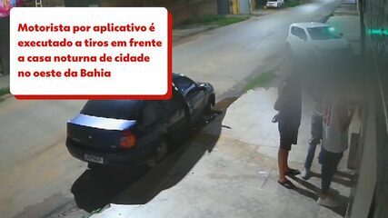 Motorista por aplicativo é executado a tiros em frente a casa noturna no oeste da Bahia