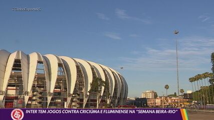 Inter tem jogos contra Criciúma e Fluminense nesta semana