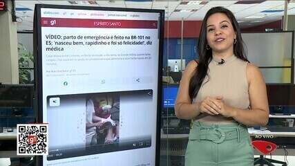 Parto de emergência é feito na BR-101 no ES