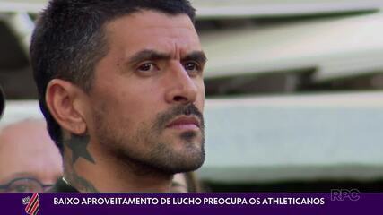 Baixo aproveitamento de Lucho preocupa os Athleticanos