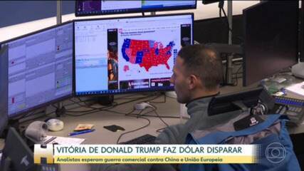 Dólar dispara no mundo com vitória de Trump; veja a repercussão