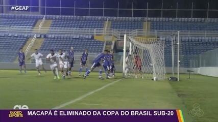 Macapá é eliminado pelo Ceará nas quartas de final da Copa do Brasil Sub-20