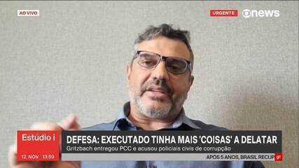 Gritzbach tinha mais fatos a delatar, diz advogado do executado