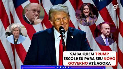 Saiba quem Trump escolheu para seu novo governo até agora